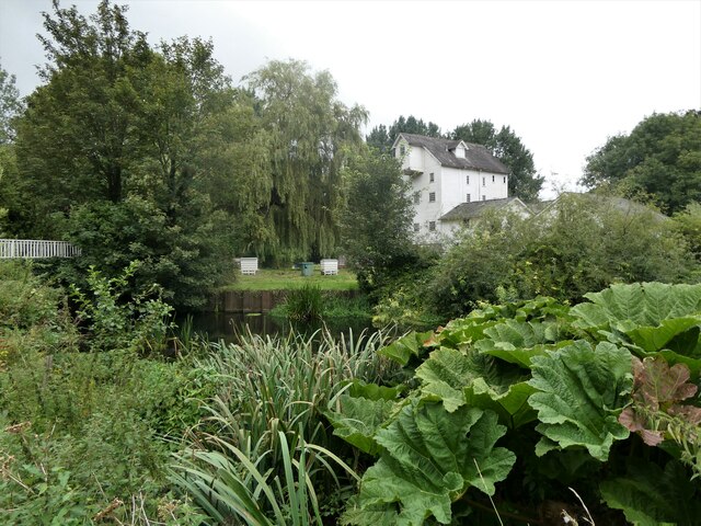 Chilham Mill beside the stream